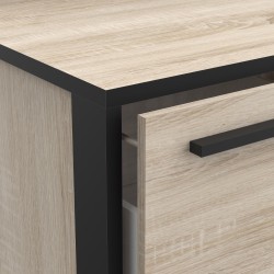 CAISSON BAS CASSEROLIER 2T  60CM CHÊNE