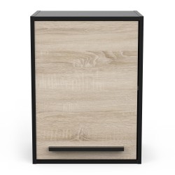 MEUBLE HAUT LARG 44 HAUT 60 1P CHÊNE