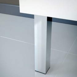 MEUBLE SOUS PLAN TOILETTE EKO LINE 60CM 2P BLANC