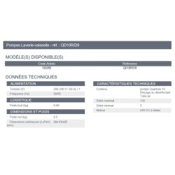 Réfrigérateur combiné 2 portes 173 litres