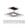 DOMINO 2 ZONES INDUCTION 3600W