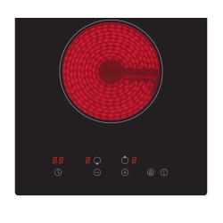 DESSUS ÉVIER CUISINETTE  L90CM DOMINO VITRO SENSITIF