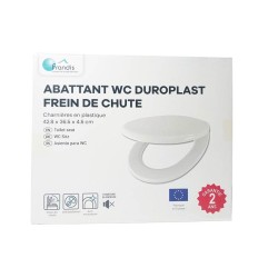 ABATTANT WC AVEC FERMATURE SILENCEUSE