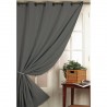 Rideau occultant ignifugé non feu M1 coloris Taupe
