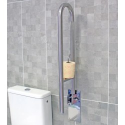 BARRE APPUI PMR 40CM INOXYDABLE