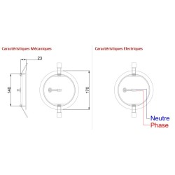 DO-LED2 17W 1320LM 3000K BLC