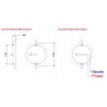 DO-LED2 17W 1320LM 3000K BLC