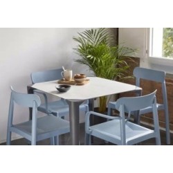 CHAISE LAVANDÉ RETRO BLEU