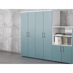 ARMOIRE BASSE MELAMINE