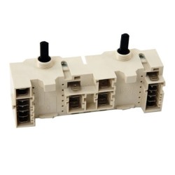 COMMUTATEUR double ROTATIF AXE LONG