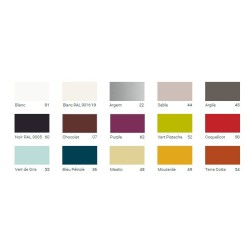 Vestiaire 2 cases industrie salissante sur socle