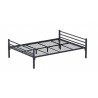LIT DOUBLE 140x190cm SOMMIER METAL