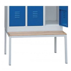 Vestiaire 2 cases industrie propre sur socle