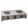 Rechaud electrique professionnel 2 feux 3000 Watts