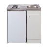 Évier cuisinette électrique intégré Largeur 90 cm avec réfrigérateur DF111