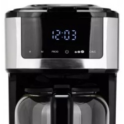 Cafetiere filtre noir programmable