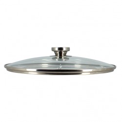 Faitout inox 24 cm avec couvercle