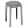 Tabouret 4 pieds polypro