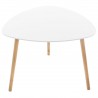 Table basse blanche