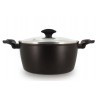 Faitout inox 24 cm avec couvercle