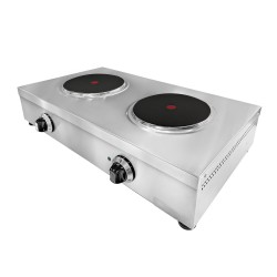 Rechaud electrique professionnel 2 feux 5200 Watts