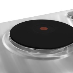 Table de cuisson electrique - 5,2 kW - 2 plaques rondes