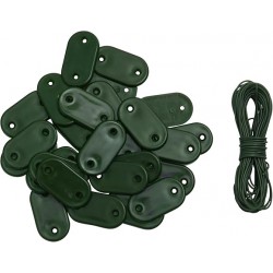 Kit de 30 Fixations pour Brise Vue, canisse et natte