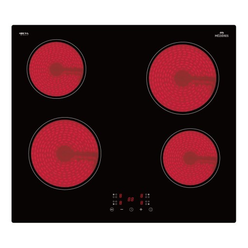Table vitroceramique 4 zones sensitive TVS46000 pour Cuisson vitrocéra...