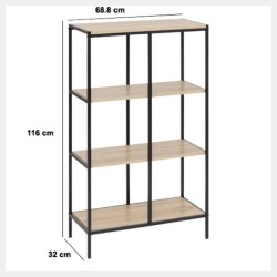 Etagere 4 niveaux 116x68,8 Porto Vechio