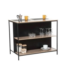 Ilo de bar avec rangement Porto Vechio