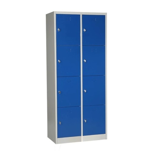 Colonne de cuisine 6 cases individuelles MEZCAS6 pour Vestiaire de ...
