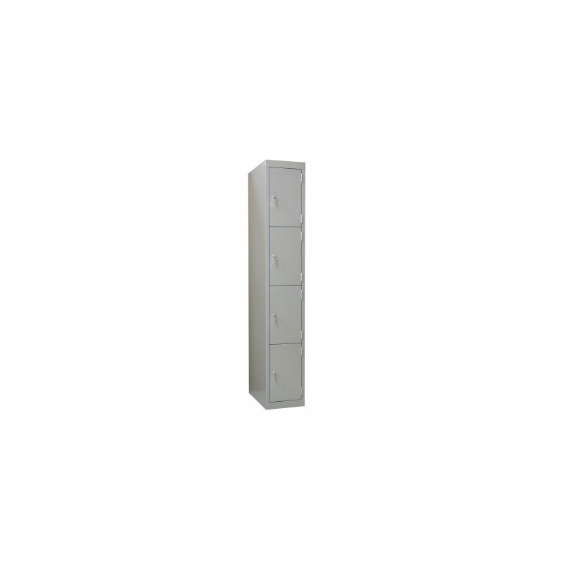 Metalart casier armoire vestiaire metal 4 casiers MEZCASME4C pour V...