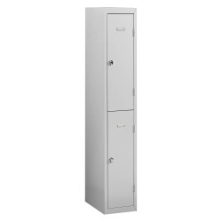 Metalart casier armoire vestiaire metal 2 casiers MEZCASME2C pour V...