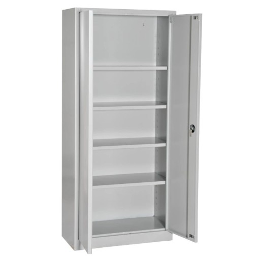 Armoire metal basse a porte battante 100cm grande profondeur MEZIAB...