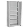 Armoire metal basse a porte battante 100cm grande profondeur MEZIAB...