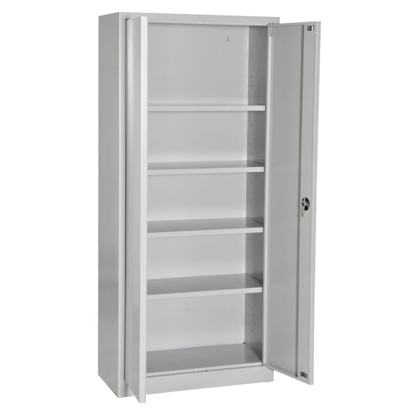 Armoire metal basse a porte battante 100cm grande profondeur MEZIAB...