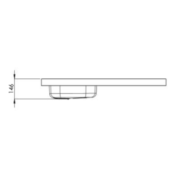 Kitchenette évier inox 1 cuve réversible 90cm domino électrique  ME...