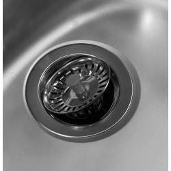 Kitchenette évier inox 1 cuve réversible 90cm domino électrique  ME...
