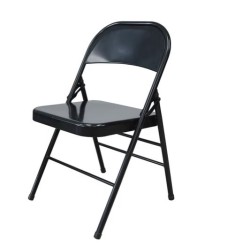 Chaise pliante metallique MEZCPM pour Chaise pliante de MEZIERES  a...