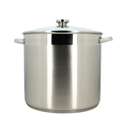 Faitout inox 32 cm avec couvercle 17L 4615451 pour Faitout de MEZIE...