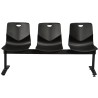 Banc poutre 3 places acier BANCP3P pour Poutre de MEZIERES  a 582,00 €