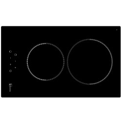 DOMINO 2 ZONES VITROCERAMIQUE BOUTONS