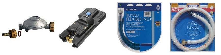 Accessoires gaz